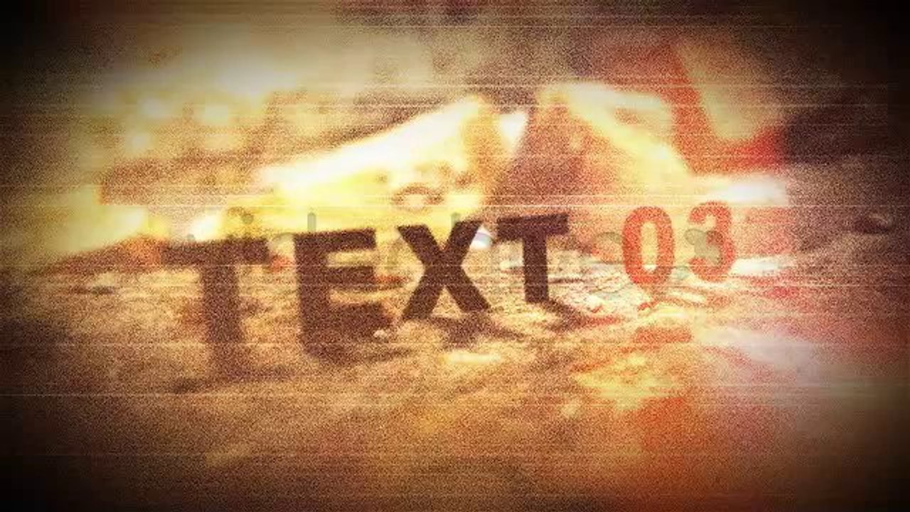 Cinematic Grunge Tracking - After Effects Template