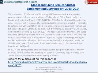 Semiconductor Equipment Market in China 2014