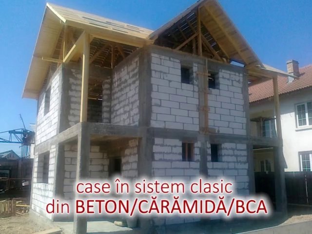 Constructii Case De Lemn Canadiene, Case BCA, Case Sistem Amvic Star S&R Targoviste