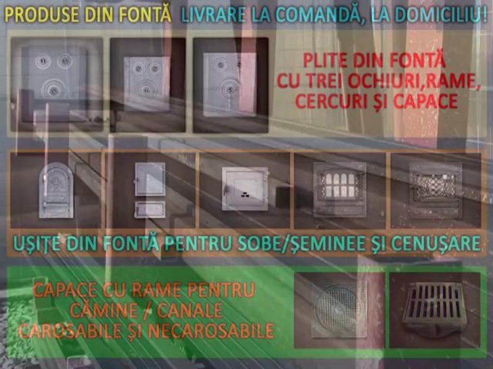 Depozit Materiale Constructii Instalatii S&R Targoviste -Fier Forjat, alorifere,Solutie Ignifuga