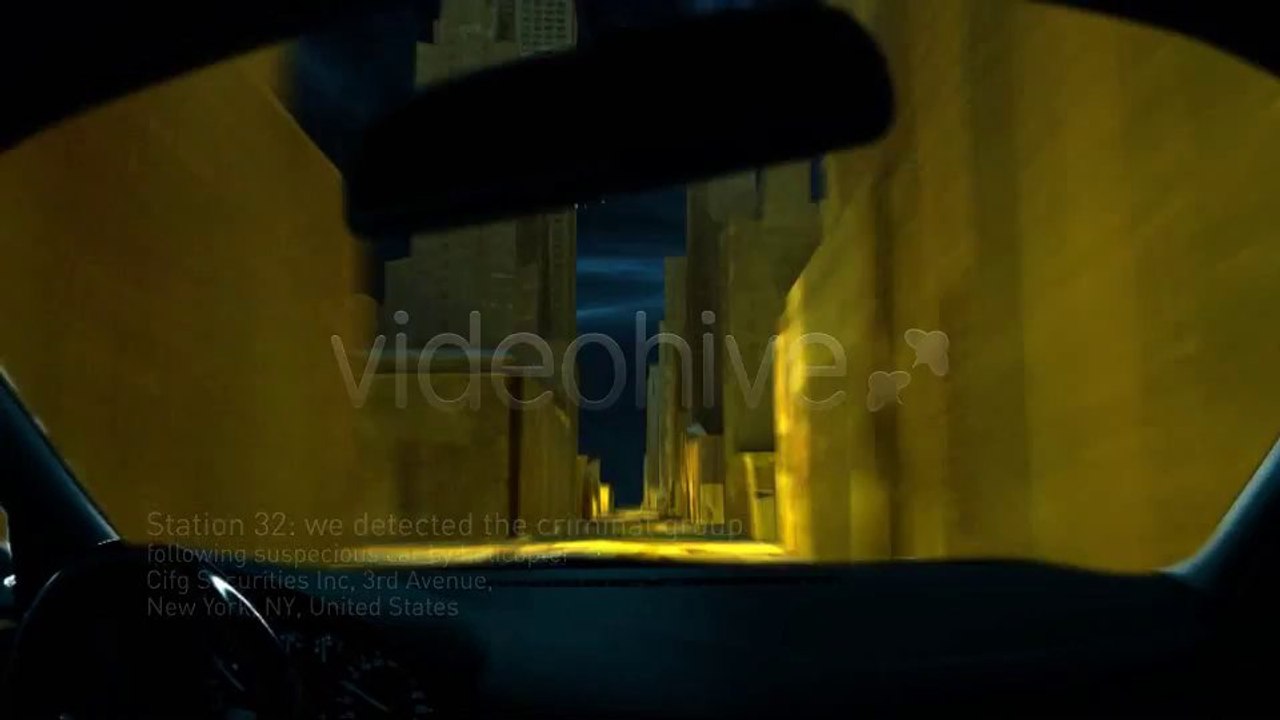 Crime City - After Effects Template