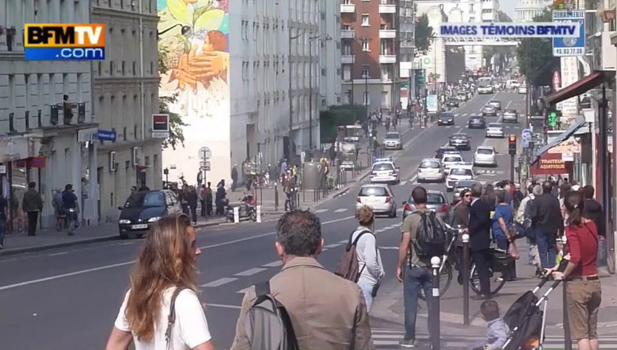 Spectaculaire course poursuite dans le 13e arrondissement de Paris