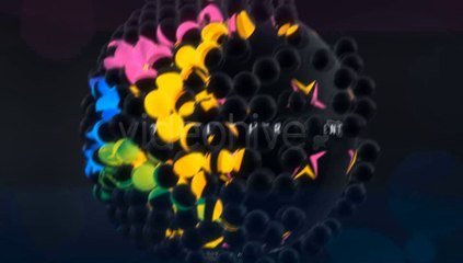 3D Spheres Logo Reveal