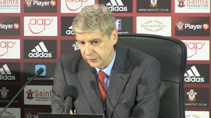Wenger: "Primo tempo pessimo, nessuna scusa"