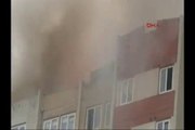 Ümraniye'de 16 katlı binada yangın çıktı!