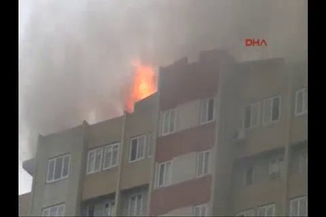 Ümraniye'de 16 katlı binada yangın faciası!
