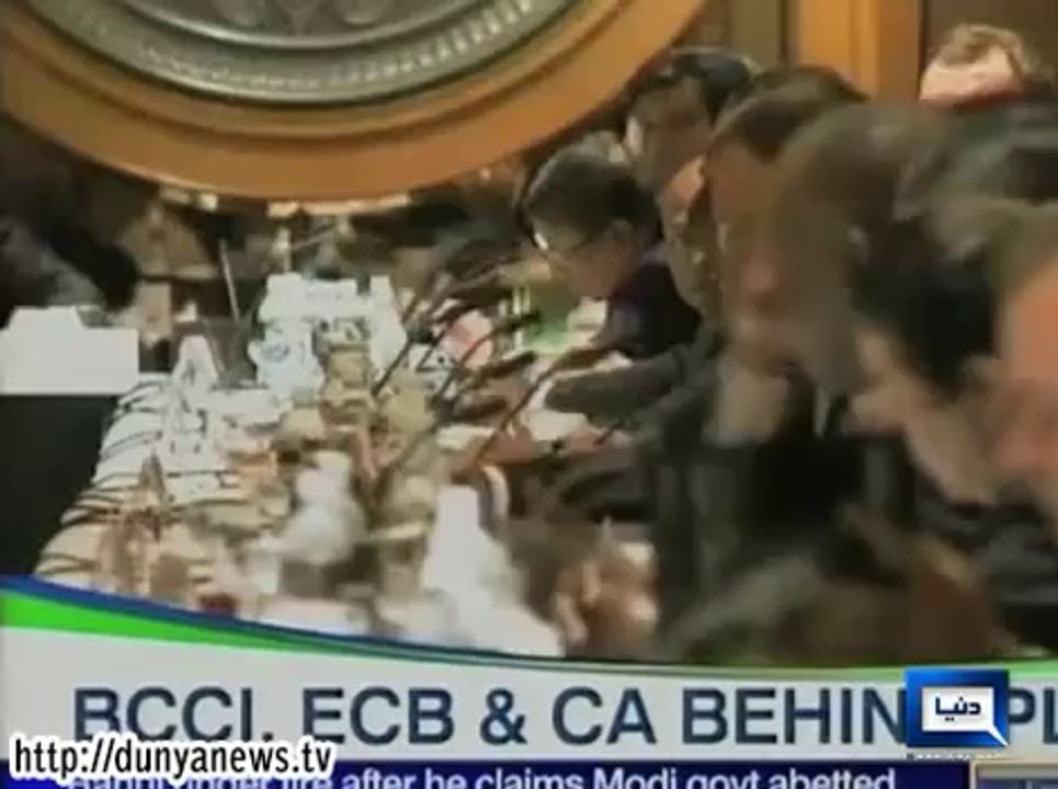 firstnewspk-- PCB Chairman fight with Asutralian Cricket Chairman