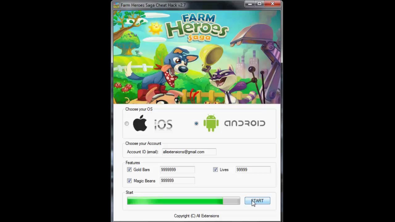 Farm Heroes Saga Hack Cheat [Android & iOS]