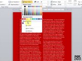 Lesson  76 Add Page Color (Microsoft Office Word 2007_2010 Free Tutorial Urdu Hindi Video Training taleem.tv Pakistan Education