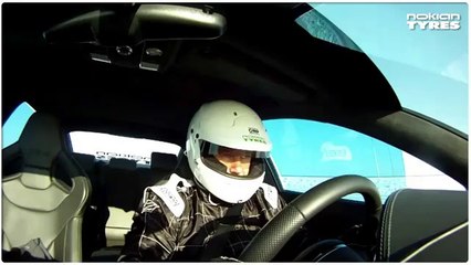 Le record de vitesse sur glace en Audi RS6 en vidéo