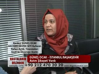 FİLİZ ŞİMŞEK ( NEFES DARLIĞI - BAŞ AĞRISI )