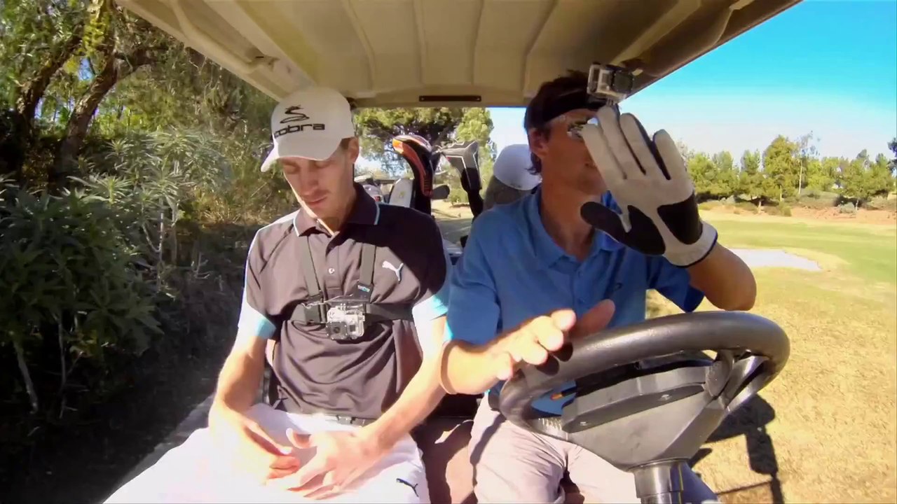 Parcours de golf en GoPro