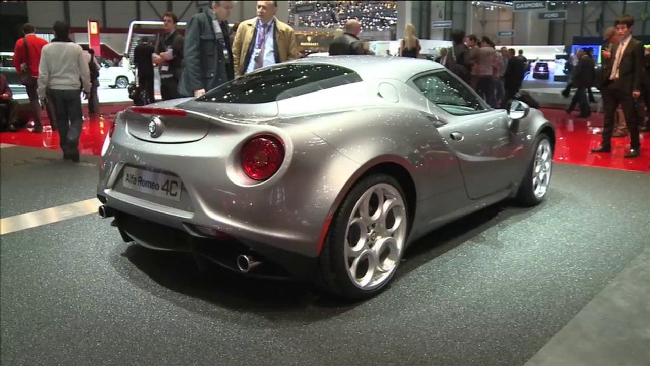 Genève 2013 : Alfa Romeo 4C