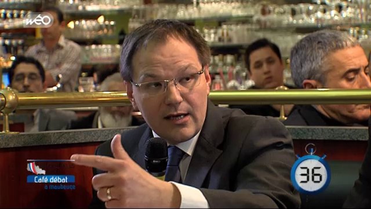 Municipales 2014 : A Maubeuge, les candidats aux Municipales s'engagent en une minute chrono