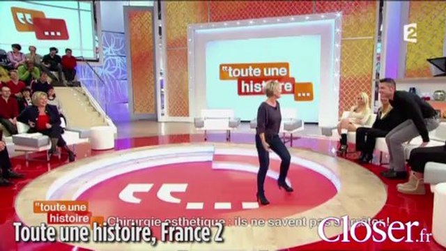 Toute une histoire : Quand Sophie Davant touche les fesses d'un invité...
