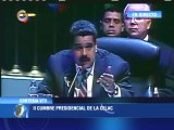 Nicolás Maduro en Cumbre de la Celac: Aquí estamos en la gran política