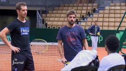 Coupe Davis : L'équipe de France déjà en Vendée