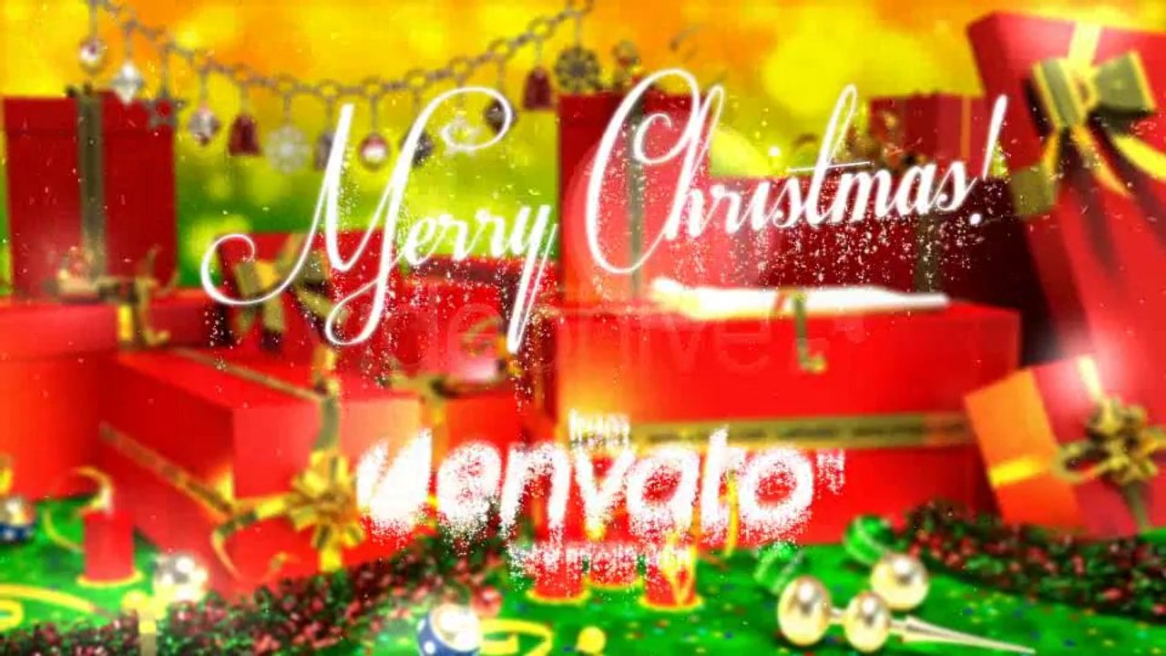 Christmas Gifts - After Effects Template