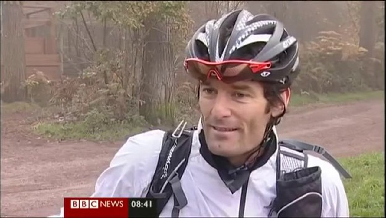 F1 2011: Mark Webber interview (BBC Breakfast)