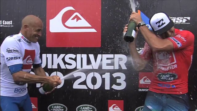 Kelly Slater remporte le Quiksilver Pro Gold Coast 2013