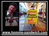 4-homme sandwich Seine saint denis, street marketing Saint Denis 93