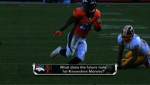 Is Moreno playing in his last game with the Broncos?