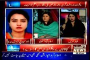 WAQT 8pm with Fareeha Idrees with MQM Saman Jafri (29 Jan 2014)