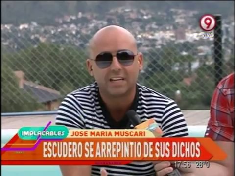 Pronto.com.ar Muscari opina sobre la polémica de Escudero y Pachano