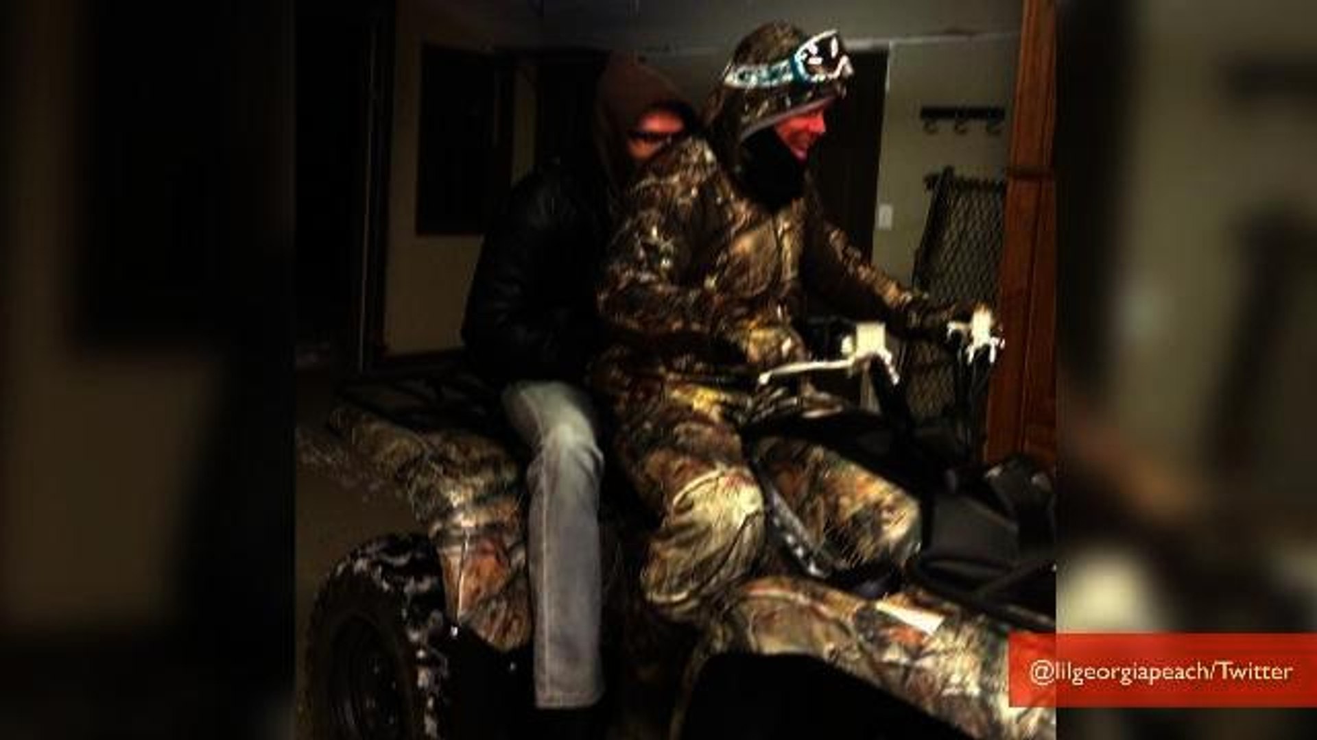 Chipper Jones rescued Freddie Freeman in a snowstorm on an ATV