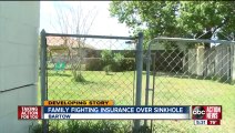 Bartow couple fighting uphill battle to get insurance to pay sinkhole claim - YouTube