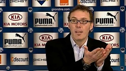 Conférence de presse Bordeaux-Lille avec Diarra, Sané, Blanc et Garcia.