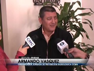 CCMA realizó primera joranda de prevención radiológica - 27.11.13