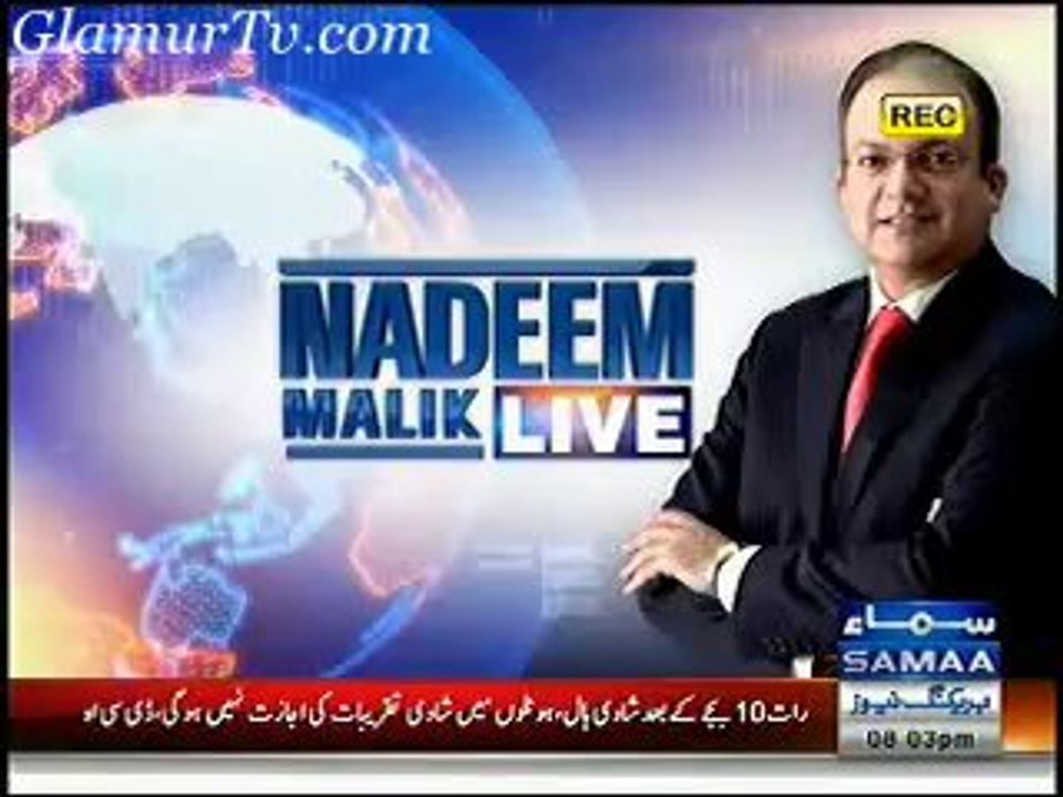 Nadeem Malik Live Latest Full Show 28 January 2014 in High Quality Video By GlamurTv