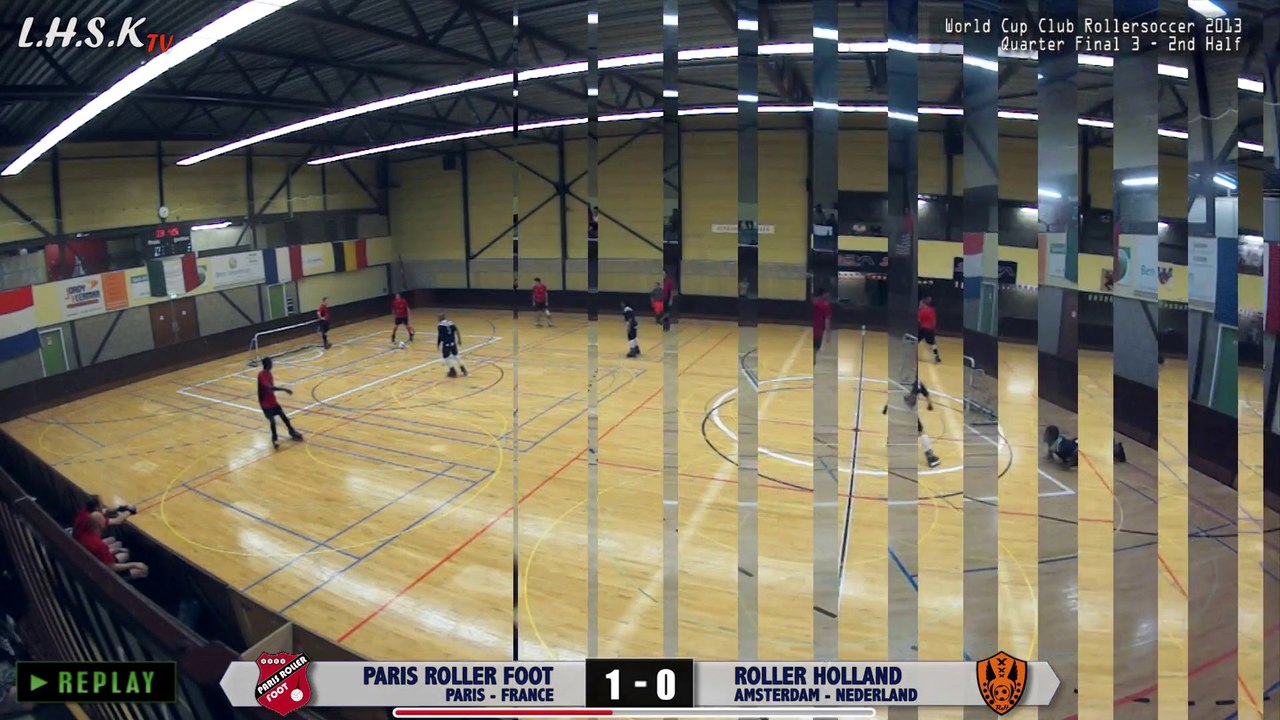 QF3 PARIS vs ROLLERHOLLAND [World Cup Club Zaandam 2013)