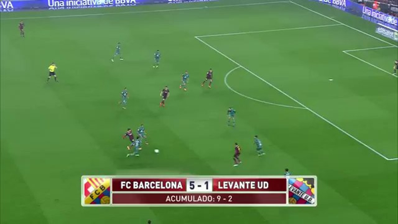 Barça 5 Levante 1
