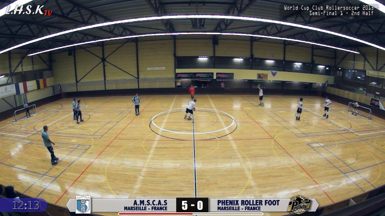 SF1 PHENIX vs AMSCAS [World Cup Club Zaandam 2013)