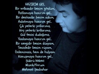 Hazırım Gel - Şükrü Kekevi & Mehmet Şenbahar