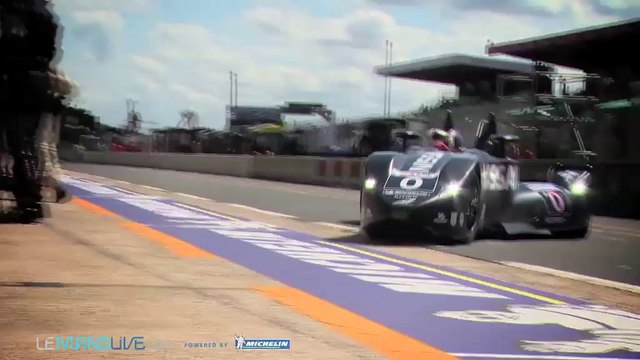 24H du Mans 2012 - Deltawing Nissan in action