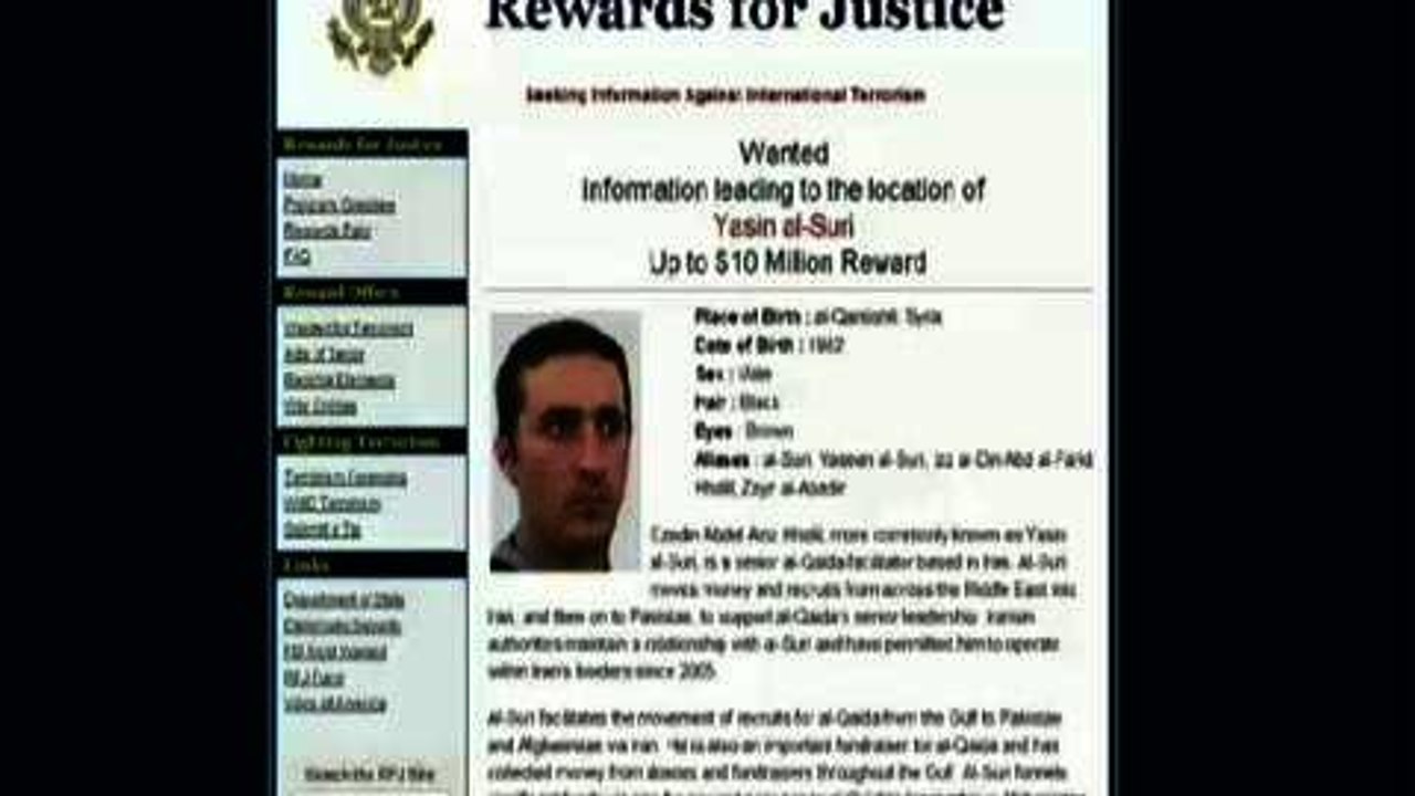 US says al Qaeda financier operates from Iran