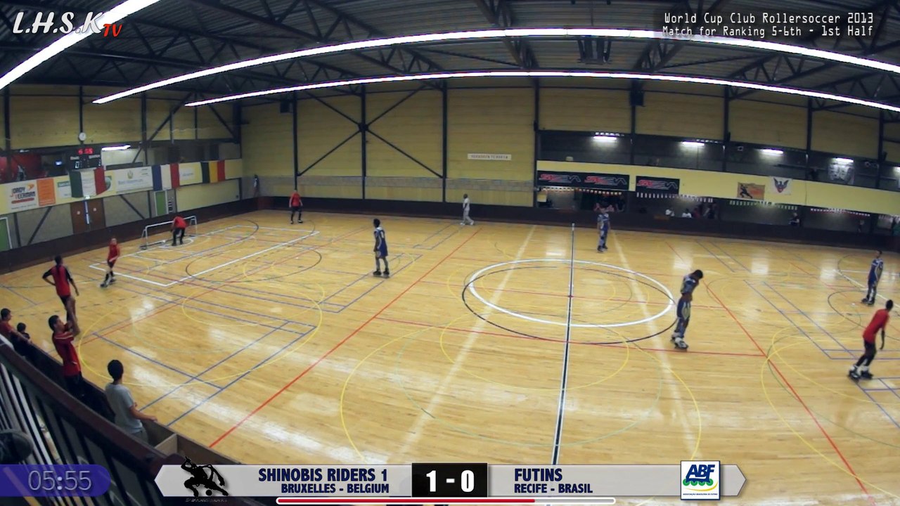 5-6th SHINOBIS vs FUTINS [World Cup Club Zaandam 2013)