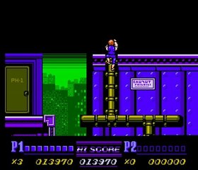 DOUBLE DRAGON 2 MISSION 2