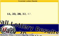 Powerball Lottery Drawing Results for January 29, 2014