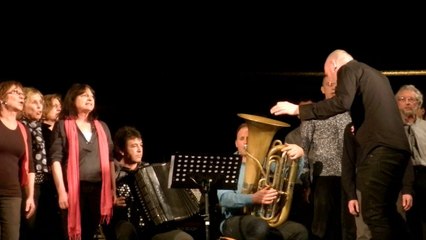 VOIX EXPRESS  CHANTE  NINO FERRER  AU THÉÂTRE SERANO  TOULOUSE LE 28 JANVIER 2014