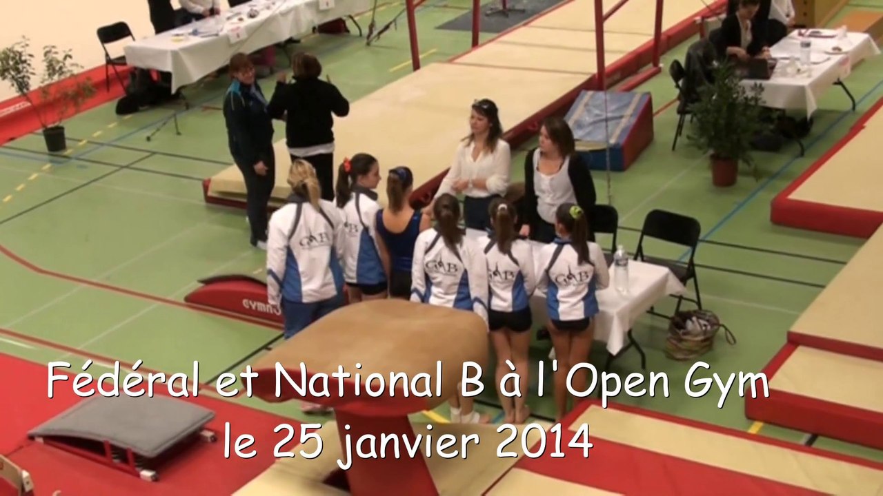 Fédéral et National B du GAB à l'OpenGym 2014