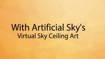 Virtual Sky Ceiling Art in Dallas Texas