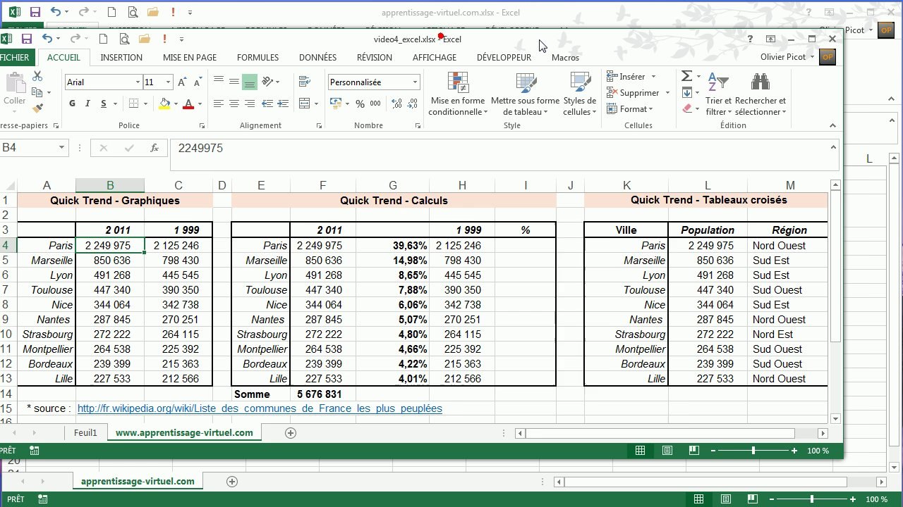 Excel 2013 : Le mode SDI