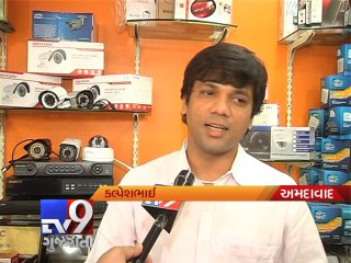 Demand for CCTV cameras soars in Ahmedabad - Tv9 Gujarati