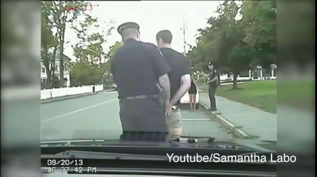 Police help man propose during a traffic stop