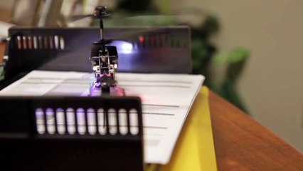 Un hélicoptère télécommandé par iPhone