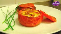 Cuisine - Comment préparer des œufs cocotte en tomate - Entrée